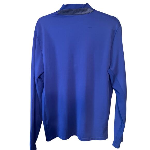 Greyson Men's Siasconset Golf Quarter Zip Blue - Medium - Picture 3 of 7